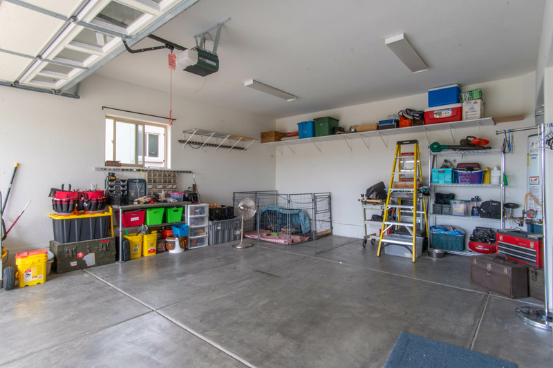 Garage Floor Leveling and finishing services from Level Pro solutions make for a clean workspace.