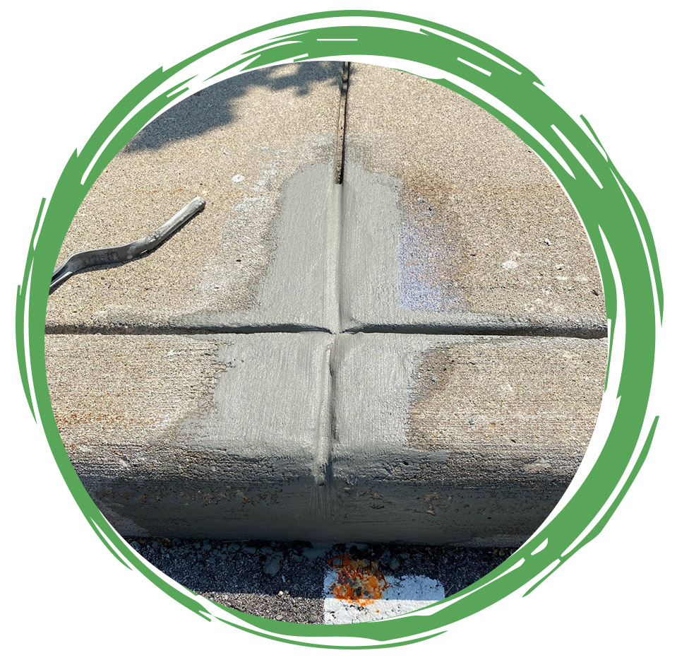 Sample Concrete repair application